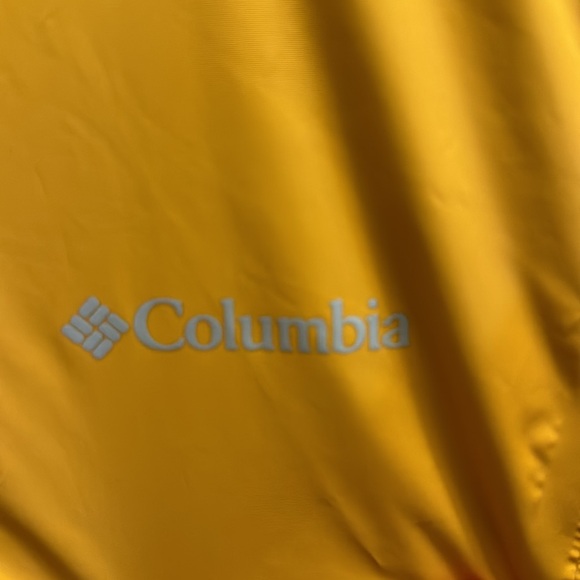 Columbia Medium Yellow Raincoat - Picture 3 of 4
